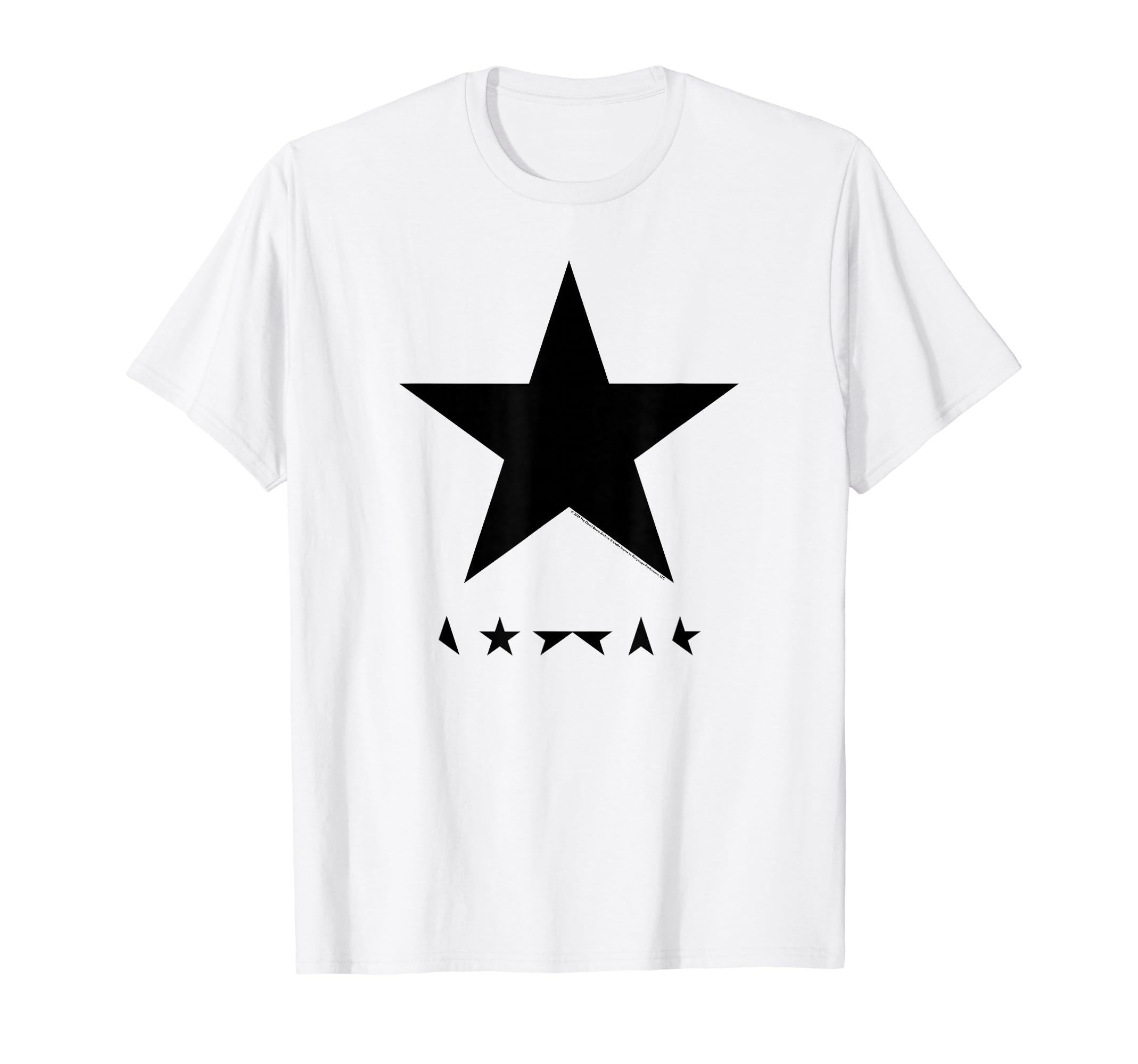 Футболка с обложкой альбома Дэвида Боуи Blackstar