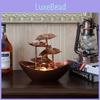 Minimalistischer Lotusblatt-Barren-Brunnen mit ABS-Material für Heimdekoration und Geschenk