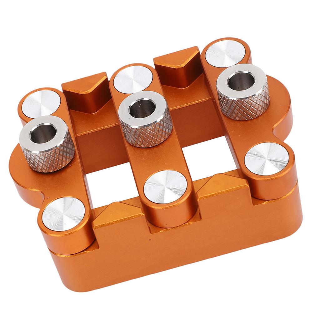 Wood Joint Punch Locator Woodworking Center Drilling Positioner Aluminum Alloy 6810mm Self