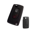 Silicone Key Case For Citroen C1 C2 C3 C4 C5 C6 C8 Picasso Xsara For Peugeot 107 206 308 307 3008 508 5008 Remote Key Fob Cover