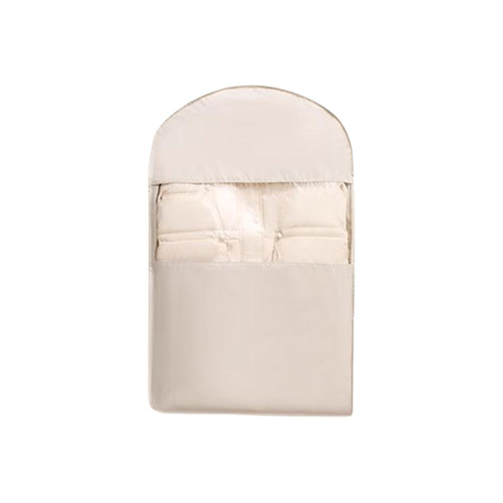 Space Saving Hanging Garment Bag with Self Compression Zipper Space Saver Closet Organizer Coat Storage Bag for Closet Storage