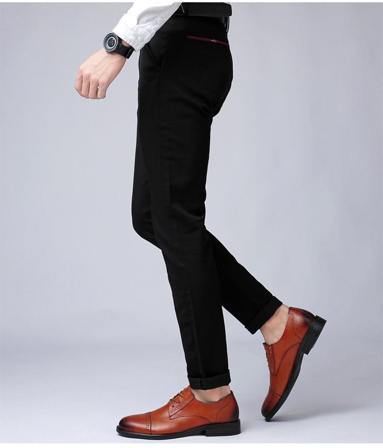 Men's Cross-Border Leather Formal Shoes - Soft Sole, Casual, Lace-up, Top Layer Cowhide, New Style