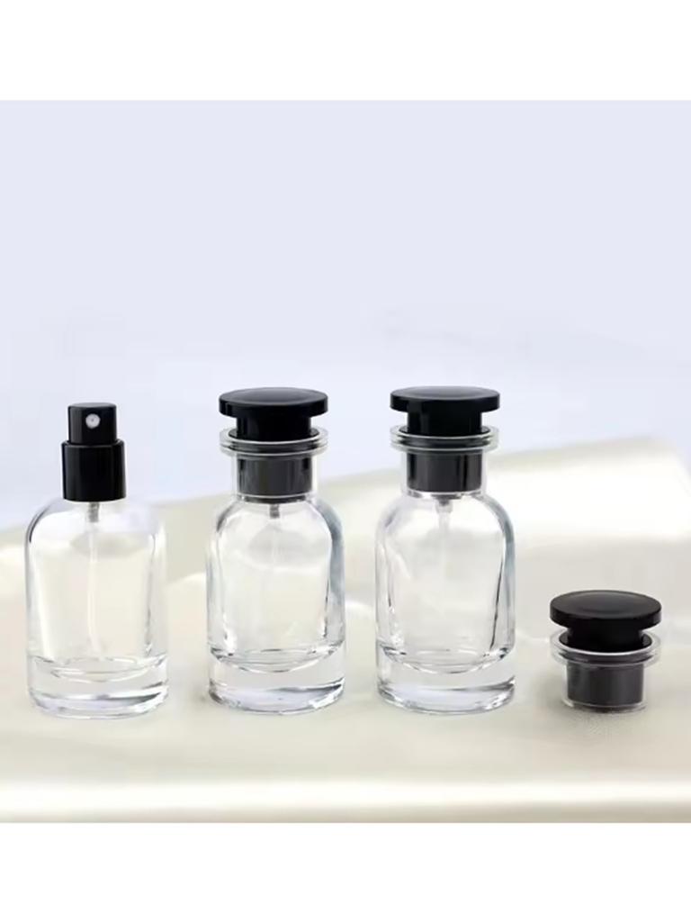 1 st Glas Parfymflaska Spray 30 ml High-End Glas Bärbar Rese High-End Parfymflaska Tom Provflaska Dispenser