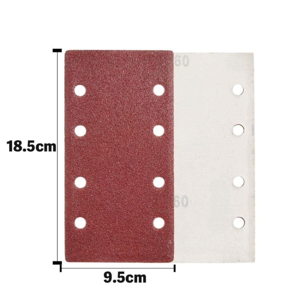 20pcs/set Premium Flocked Flocked Sandpaper Sheets Assorted Grits Sanding Sheets  Wood Polish