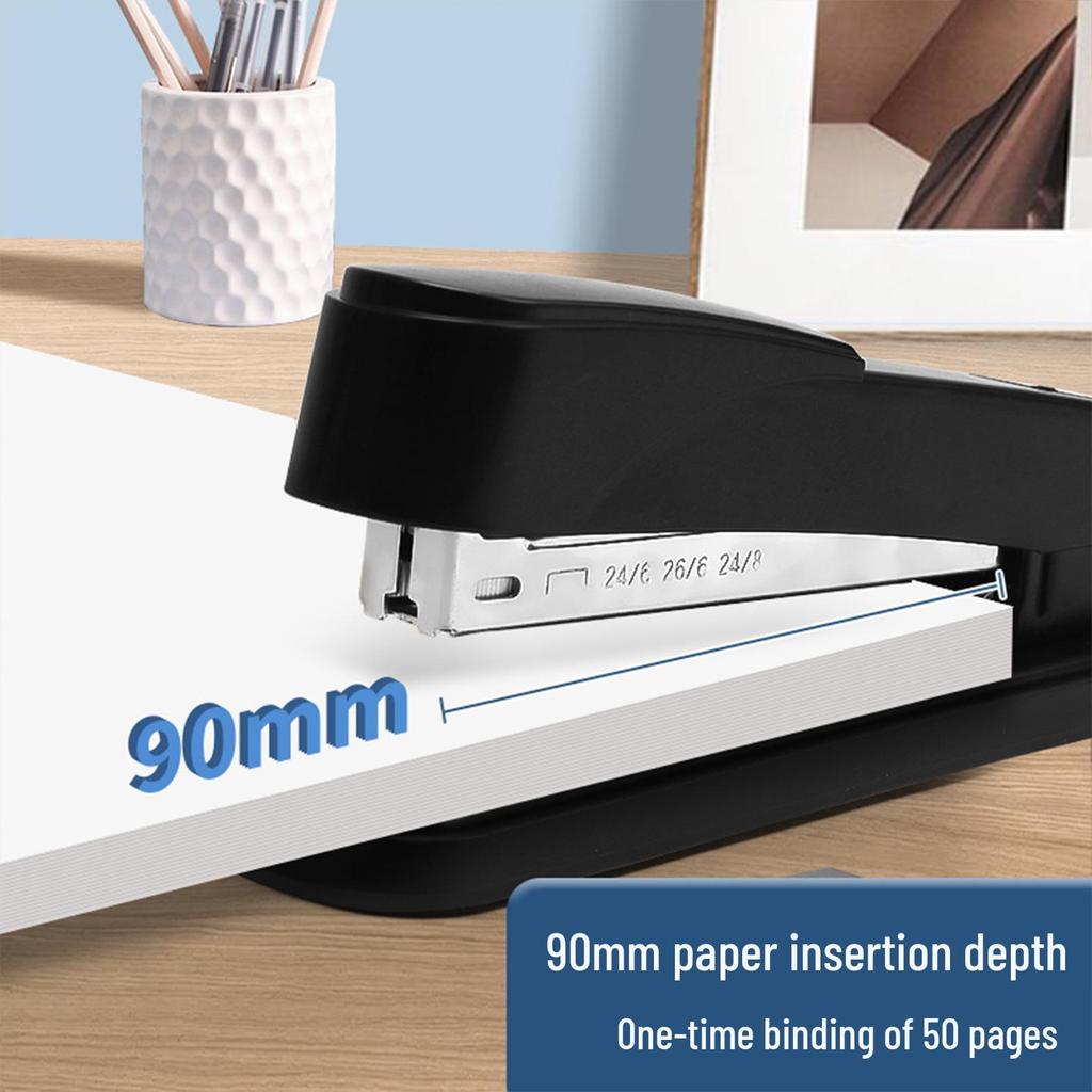 Heavy-Duty Office Stapler for Thick Pages - Large Size Standard Type