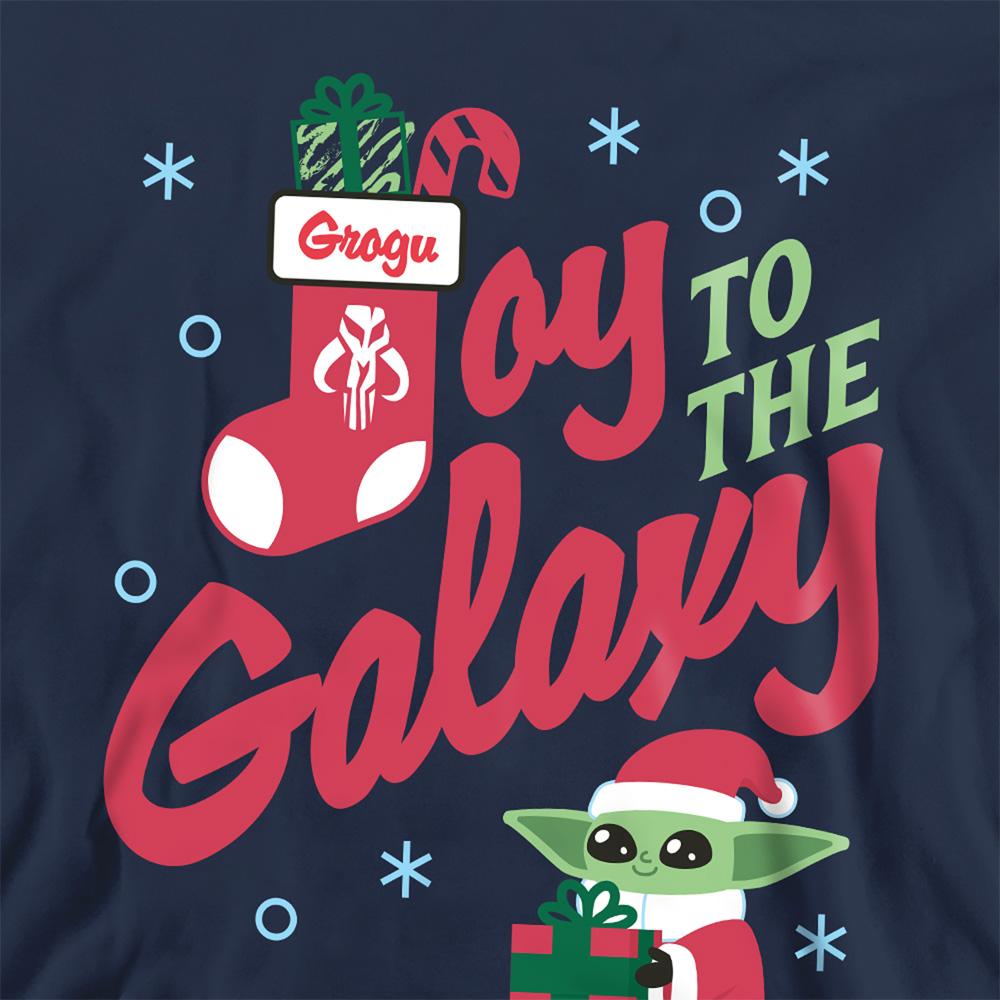 Star Wars: The Mandalorian Unisex Adult Joy To The Galaxy Grogu Christmas Sweatshirt