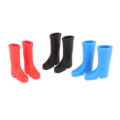 1:12 Scale Dollhouse Miniature Rubber Rain Boots Decoration Dolls Accessories