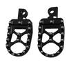 Universal Motorcycle Footrest Foot Pedal 10mm Install Dia CNC Aluminium Alloy
