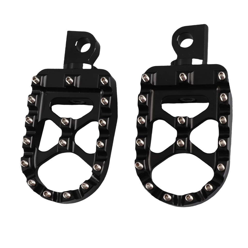 Universal Motorcycle Footrest Foot Pedal 10mm Install Dia CNC Aluminium Alloy