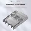 For Xpeng G6 2026 Edition Center Console silicone Storage Box Car Central Lower Layer Tray Divider Organizer