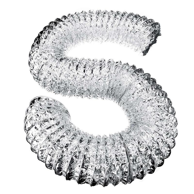 3.1Inch Flex Air Aluminum Foil Ducting Dryer Vent Hose For Ventilation 1.5M