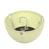 Bracketplant Succulent Plant Balcony Hanging Basket Flower Pots Chains Flowerpot Rattan Pattern