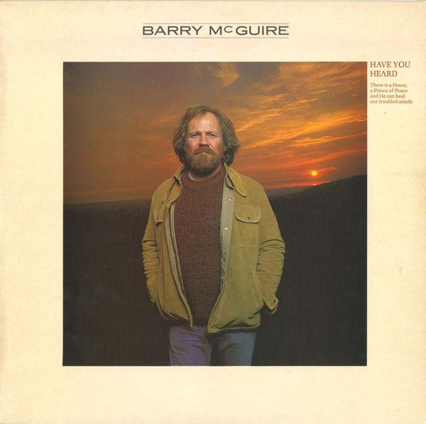 

LP Record BARRY MCGUIRE - Have You Heard BIRD111 Sparrow Records 1977 UK Rock Used