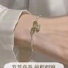 Medium Bamboo Bells Girlfriend Bracelet Women's High Value Versatile Simple Design