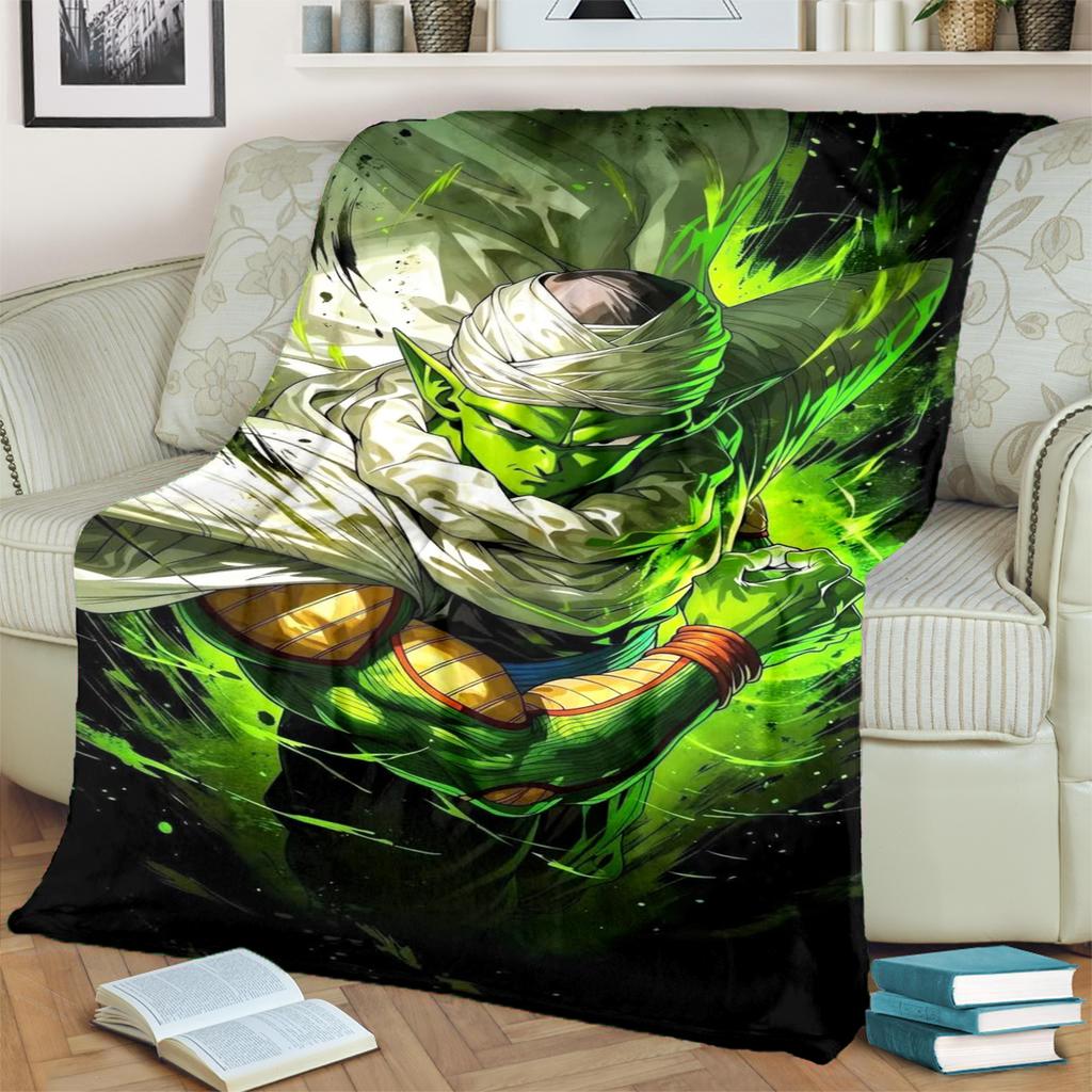 Cozy Dragon Ball! Print Blanket Warm Flannel for Bedrooms, Sofas, Beds, Chairs, Picnics, Travel