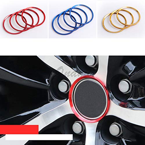 Onami Toyota RAV4 Wheel Logo Ring, Logo Garnish, Garnish, Exterior Parts, Accessories, Custom, New Toyota RAV4 Exclusive XA50 Type, Aluminum Allo