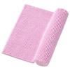 Chenille Anti slip Water Absorbent Non slip Mat Bathroom Living Room (Pink)
