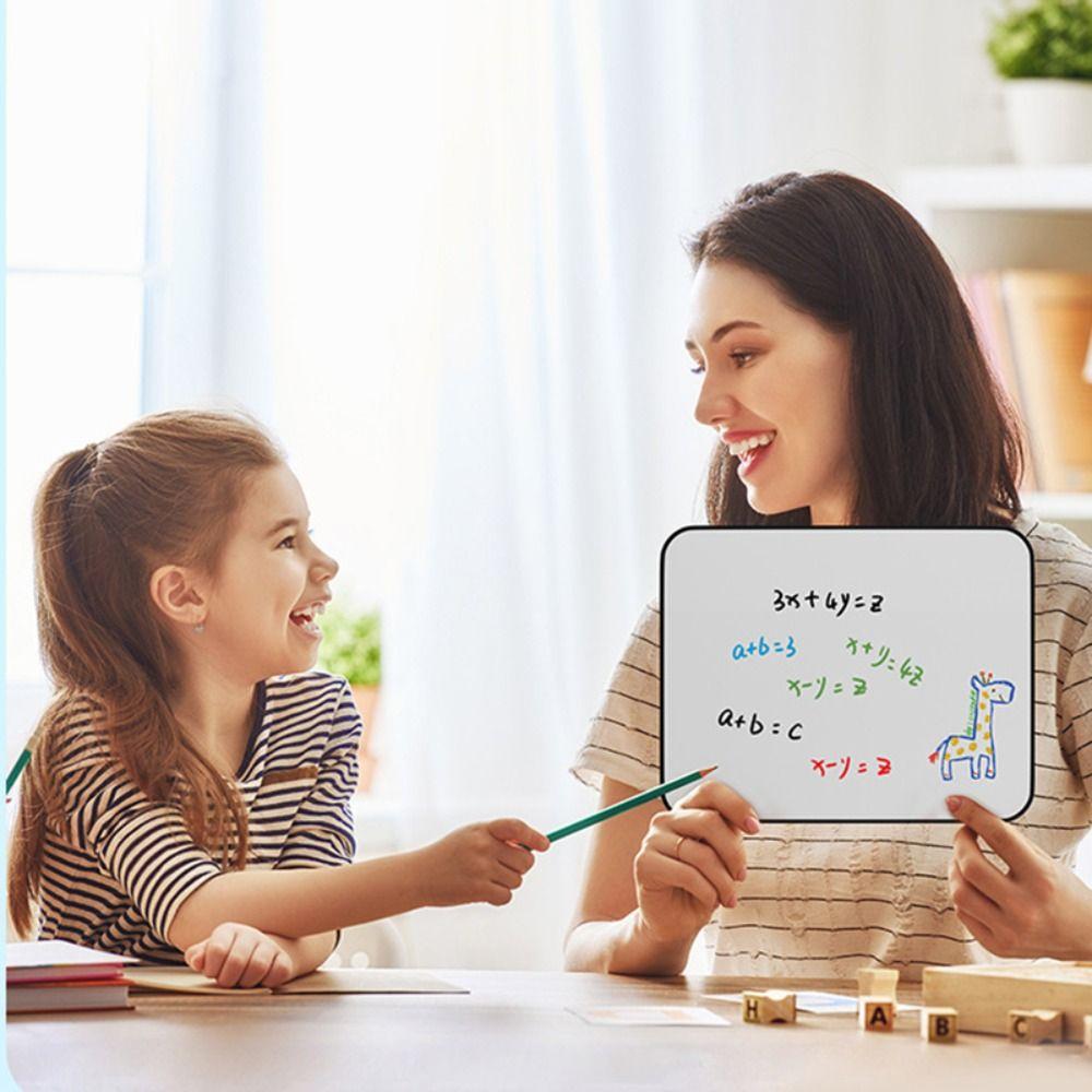Portable A5/A4/B4/A3 Whiteboard Dry Erase Magnetic-Friendly Graffiti Drawing Board Reusable Double-Sided Erasable Writing Board