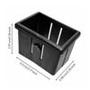 Rectangular Tube Reducer Sleeve Plastic Pipe Interlining Black