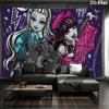 MH Wall Tapestry, Aesthetic Printed Fabric Blanket, Suitable for Bedroom, Living Room, and Home Decor.