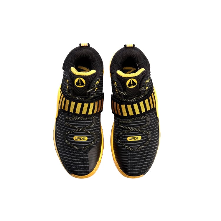Li Ning WOW 6 Basketball Shoes Men's Low Top Black/Yellow ABAM089-85
