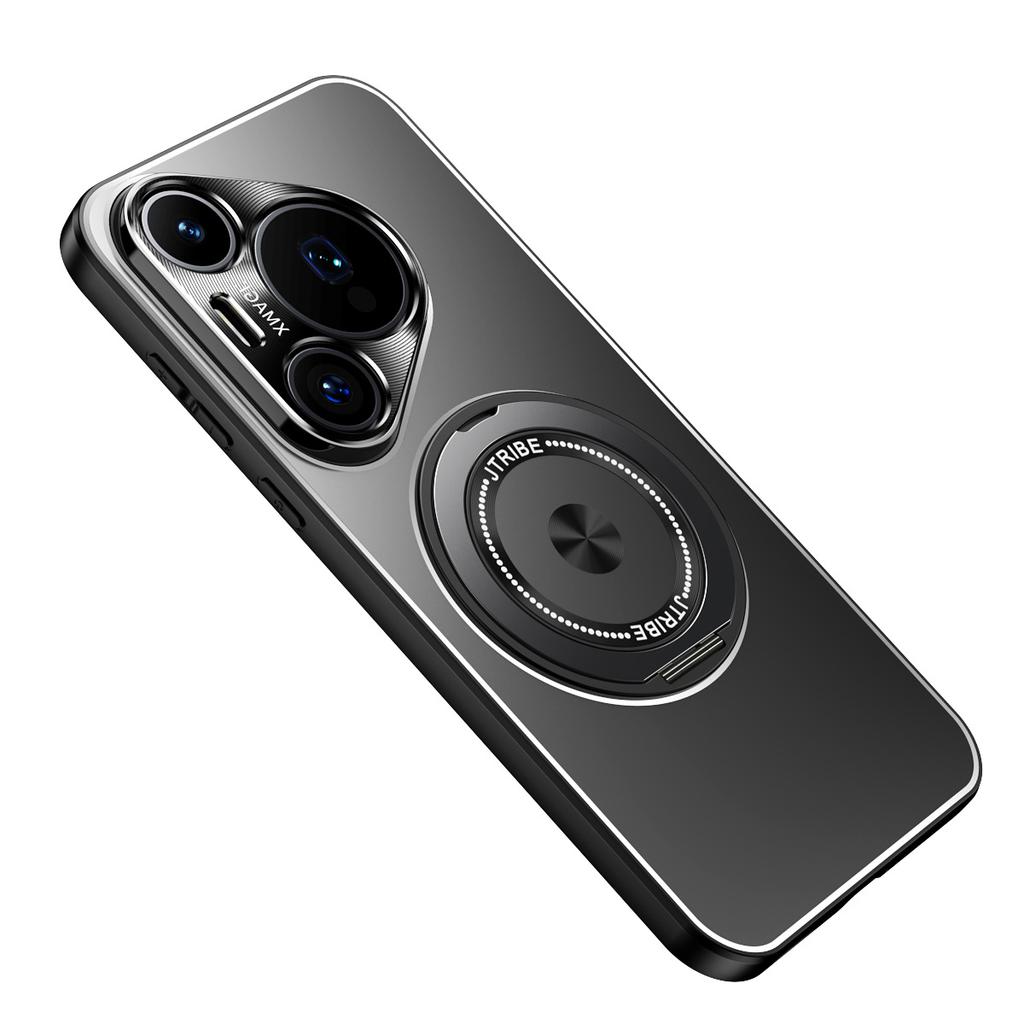 Vhodné pro matné kovové pouzdro na mobilní telefon Huawei Mate70, otočný držák na Honor 200, pouzdro s ochranou proti pádu pro P70, komplexní pouzdro M60.