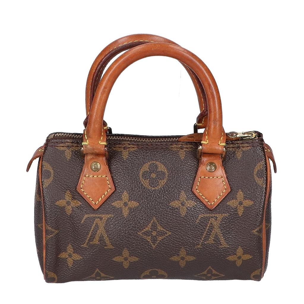 LOUIS VUITTON M41534 Mini Speedy Handbag with Shoulder Strap Shoulder bag MonogramUsed