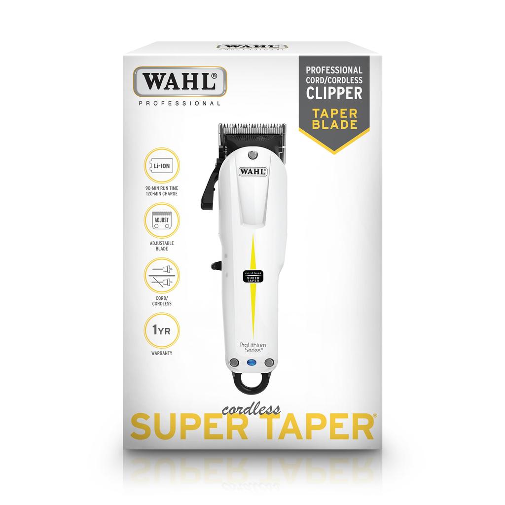 Wahl Cordless Super Taper Hair [Professional Clipper]