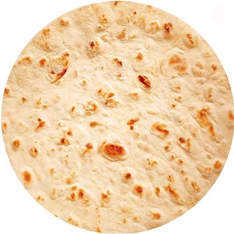 Große Pfannkuchen-Decke Lustige Pfannkuchen-Pizza-Decken Kohl Flanell Klimaanlagen-Decke Büro Nickerchen-Decken für Kinder Geburtstagsgeschenk