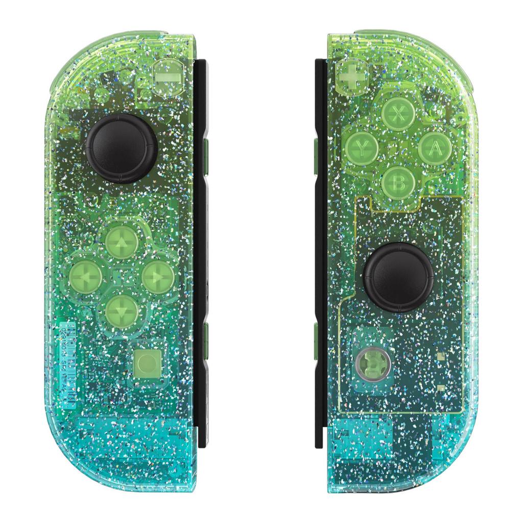 eXtremeRate Switch Replacement Shell Compatible with Handheld Controller Housing Case Compatible with Switch and Switch OLED with Fine with Full Set