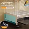 Large Bird Cage for Parrots & Budgies Luxury Cockatiel Lovebird Mansion Innovative Design Pet Aviary Parakeet Spacious Habitat