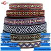 Colorful Ethnic Jacquard Ribbon for Clothing, Shoes, Hats, Packaging, and Decorative Accessories (30-34mm Wide)