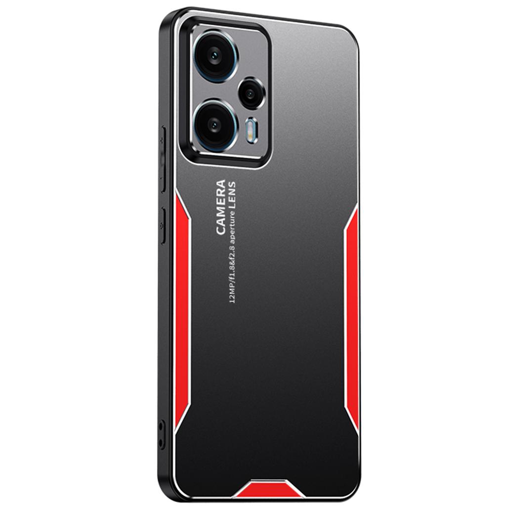 Για Xiaomi Redmi Note 12 Turbo/Poco F5 5G Μεταλλική+TPU+PC Θήκη Προστασία Φακού Κάμερας