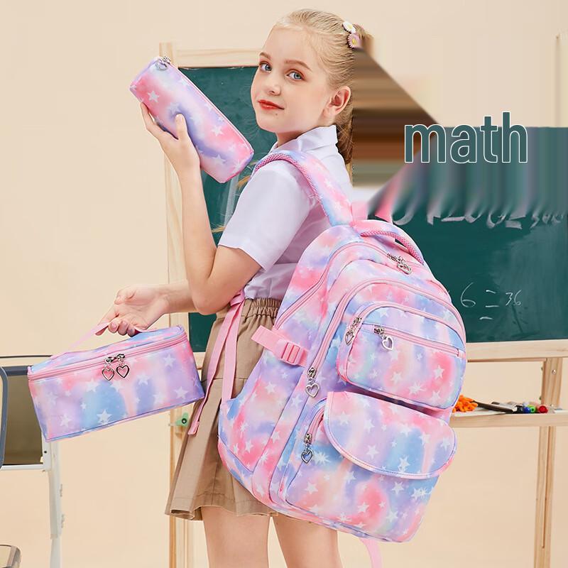 Girls' Gradient Star Water-Resistant Backpack