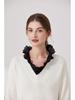 2023 Women's Faux Ruffle Collar Sweater Base Layer Innerwear