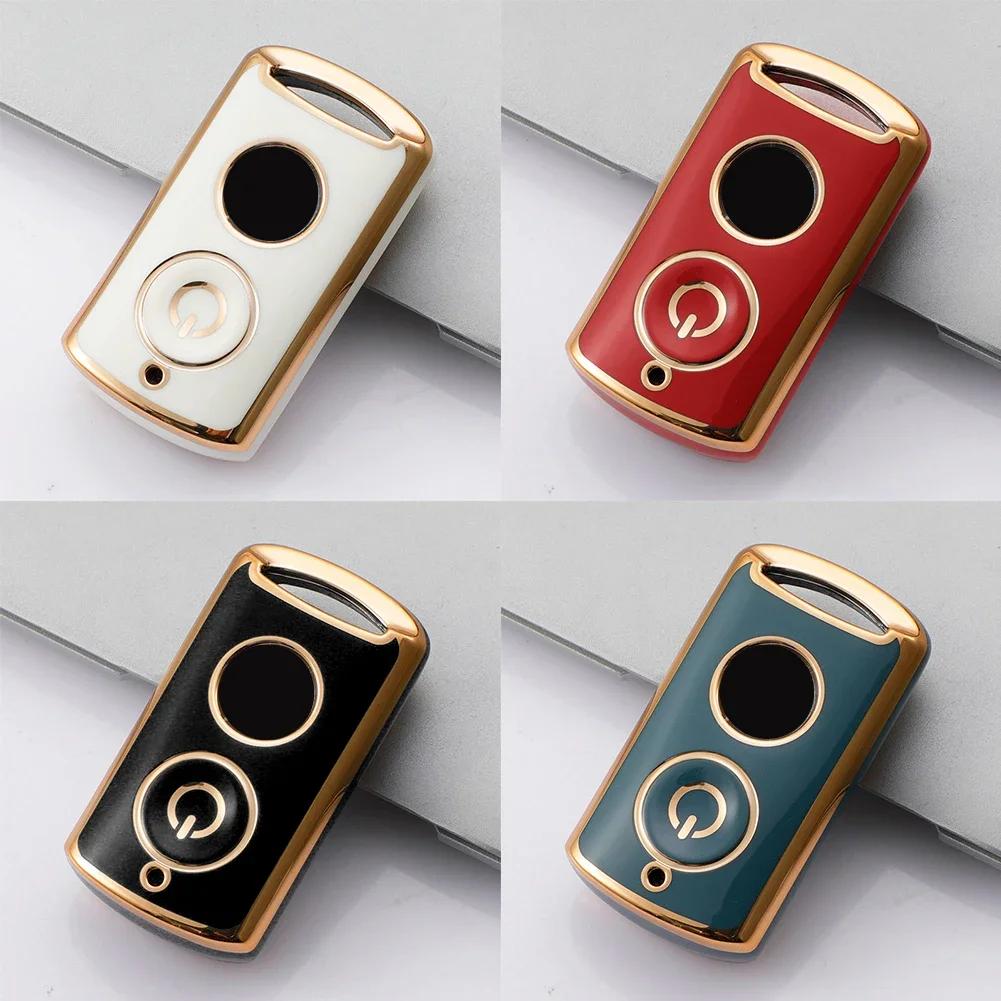 TPU Auto Fernbedienung Schlüsselhülle Abdeckung Schale Für Yamaha Nmax 2025/2025 NVX NVX155 XMAX XMAX300 QBIX AEROX NEU 2018 2019 Autozubehör