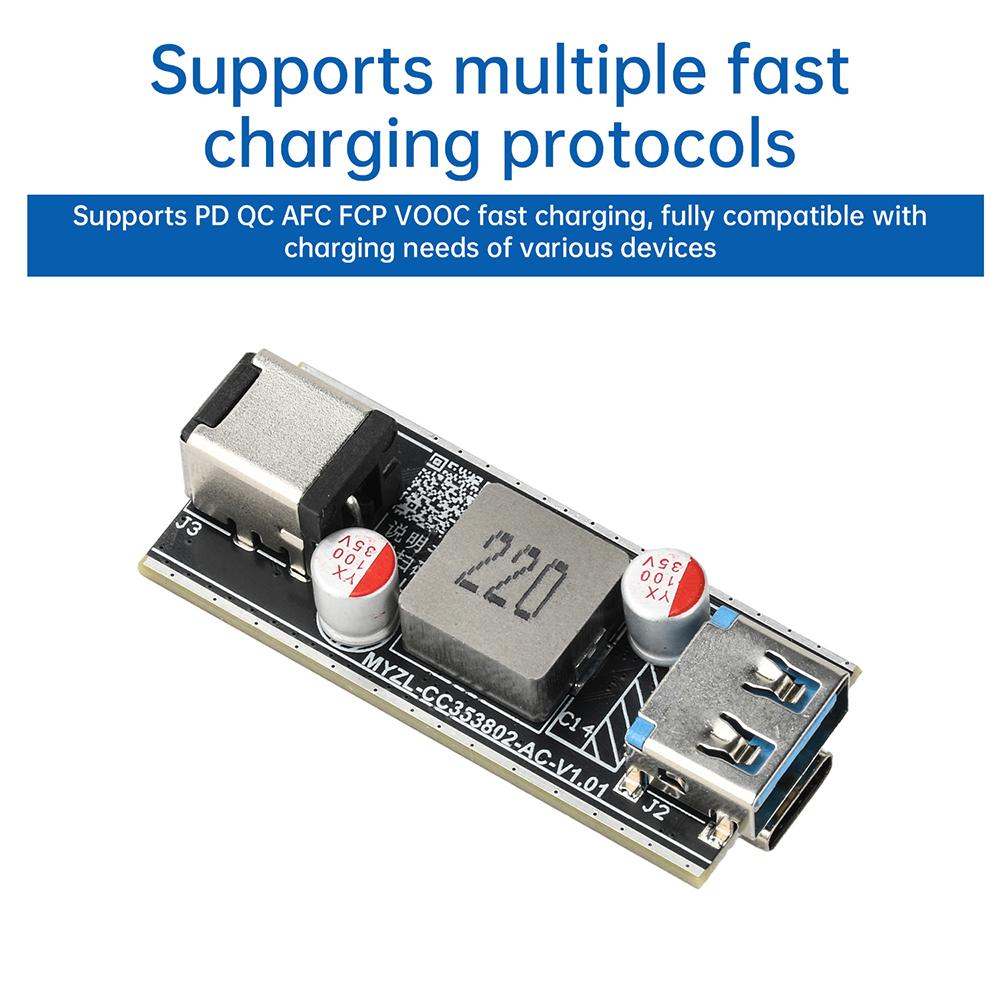 140W All Protocol Fast Charging Module 1/2 Channel Super Fast Charging Protection Board Support PD QC AFC FCP VOOC Fast Charging