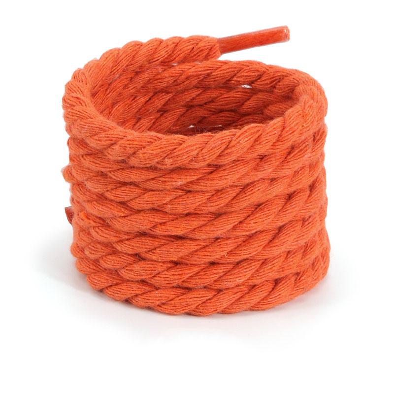 8MM Durable Cotton Shoelaces Replacement Laces for Shoes Round Thick Hemp Rope Shoe Laces Width 8MM Length 120CM Unisex
