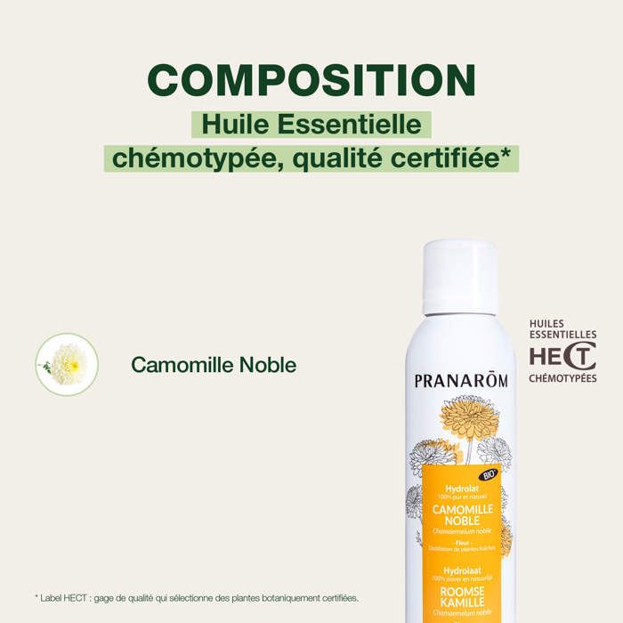 Pranarom Hydrolat Camomille Noble Bio 150ml