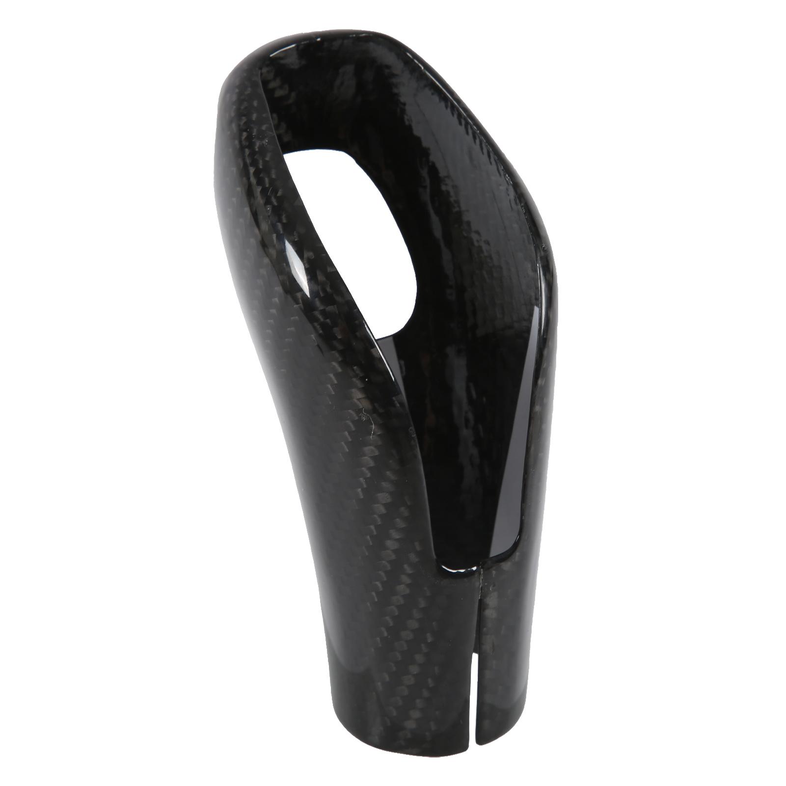

Gear Shift Knob Cover Trim Carbon Fiber Replacement for Alfa Romeo Giulia Stelvio 2020‑2021