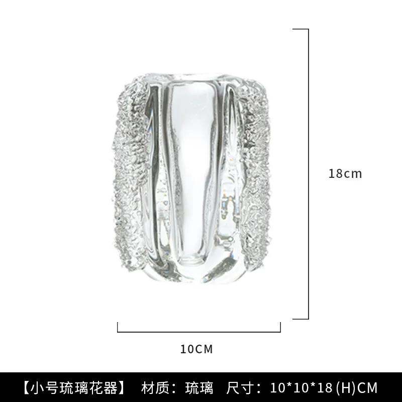 

Творчество Неровная прозрачная стеклянная ваза Гидропонные цветочные горшки Декоративная цветочная композиция Украшение стола Цветочные вазы