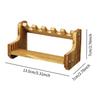 Mini Model Pistol Holder Handgun Organizer 5 Slots Easy to Assemble Lightweight Multi-grid