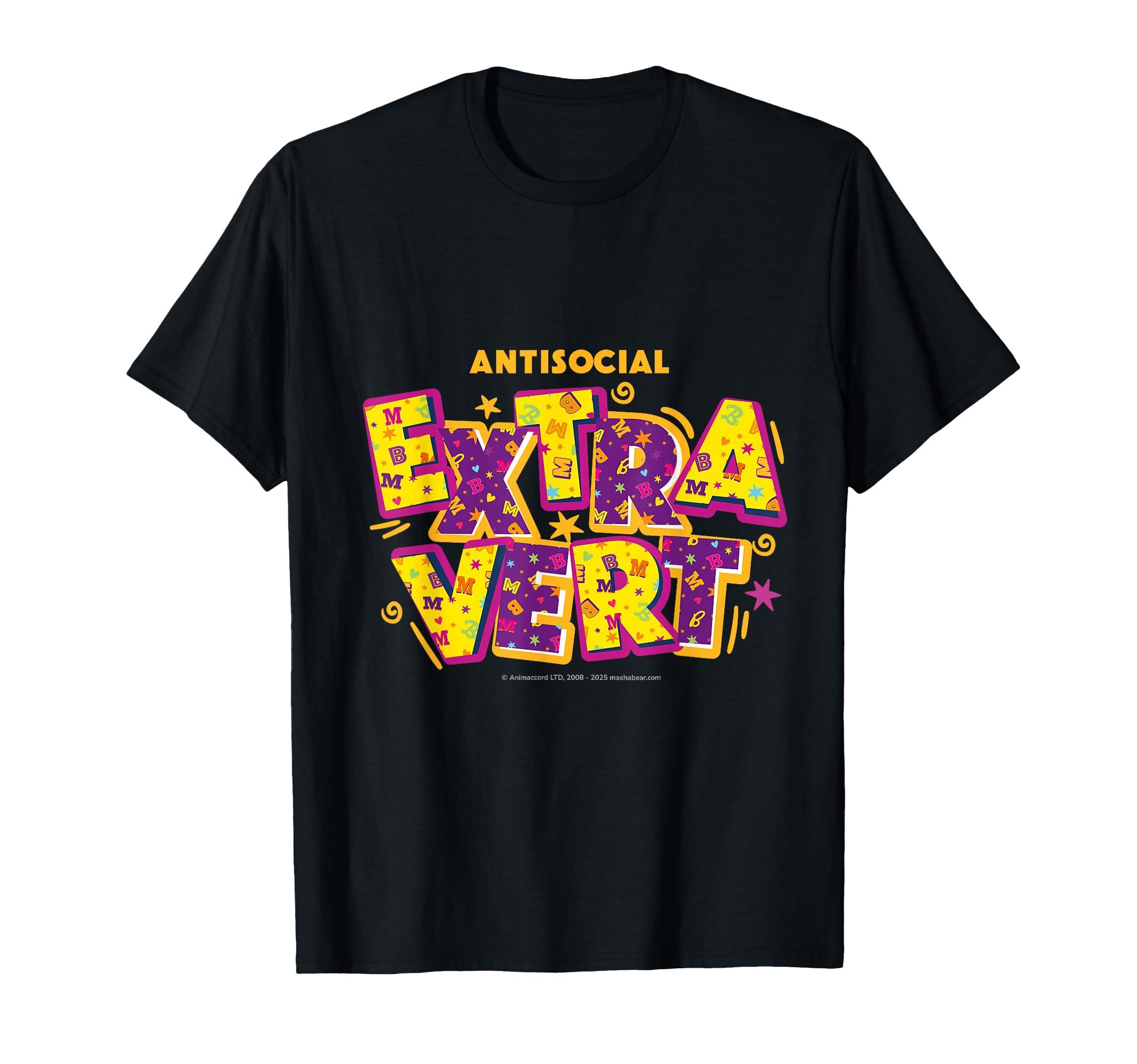 Antisocial Extravert Urban. T-shirt чёрный
