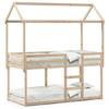 Bunk Bed Without Mattress 90 X 190 Cm Solid Pine Wood