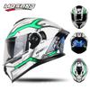 Motorcycle Full Face Helmet Men Women DOT Certified Bluetooth Ready Large Spoiler All Season S M L XL XXL Sizes