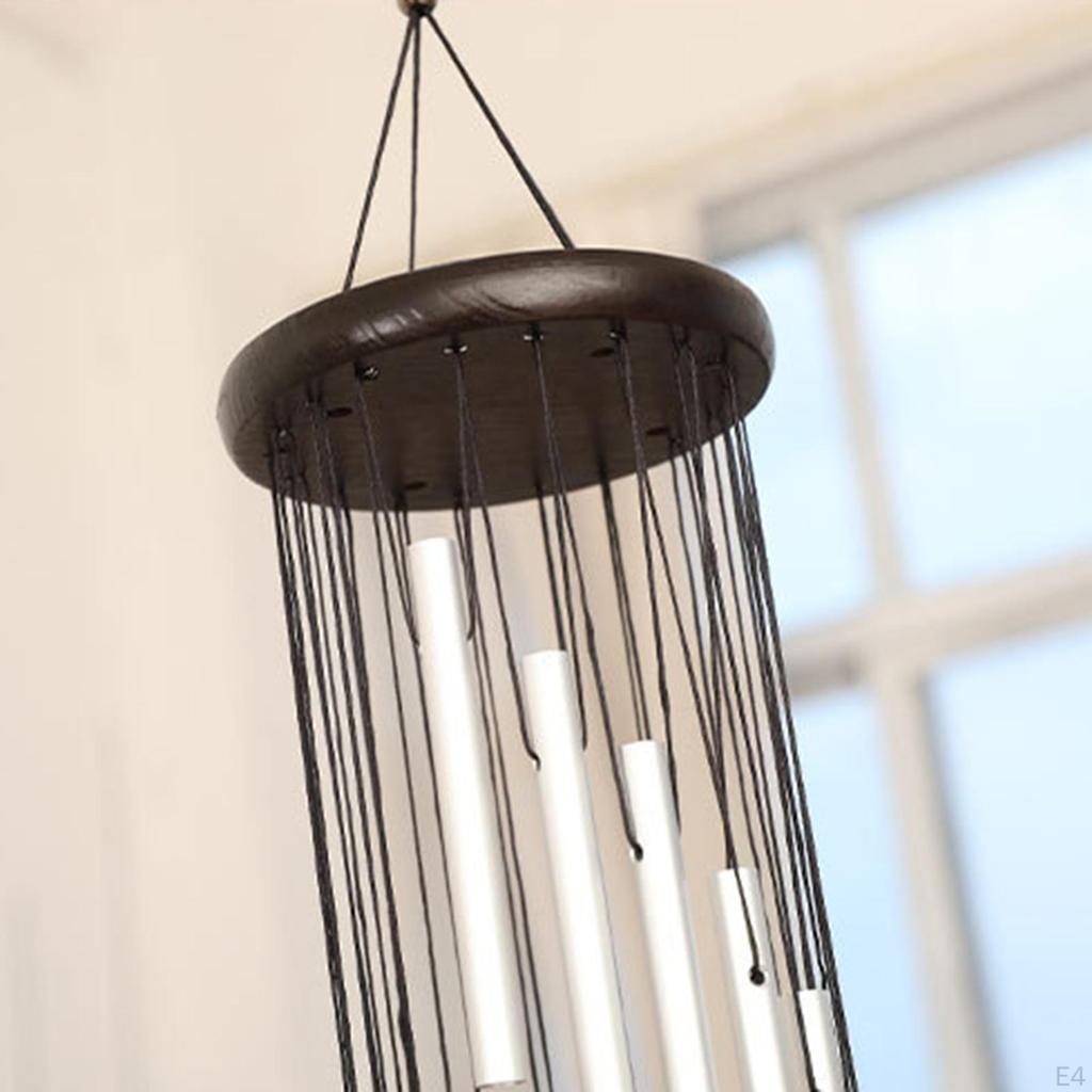 36 Inch Large Wind Chimes Outdo 18 Tubes Nordic Handmade Windchime for Home and Garden Patio