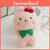 Cute Rabbit Plush Keychain Soft Pp Cotton Mini Stuffed Animal For Bags And Gifts