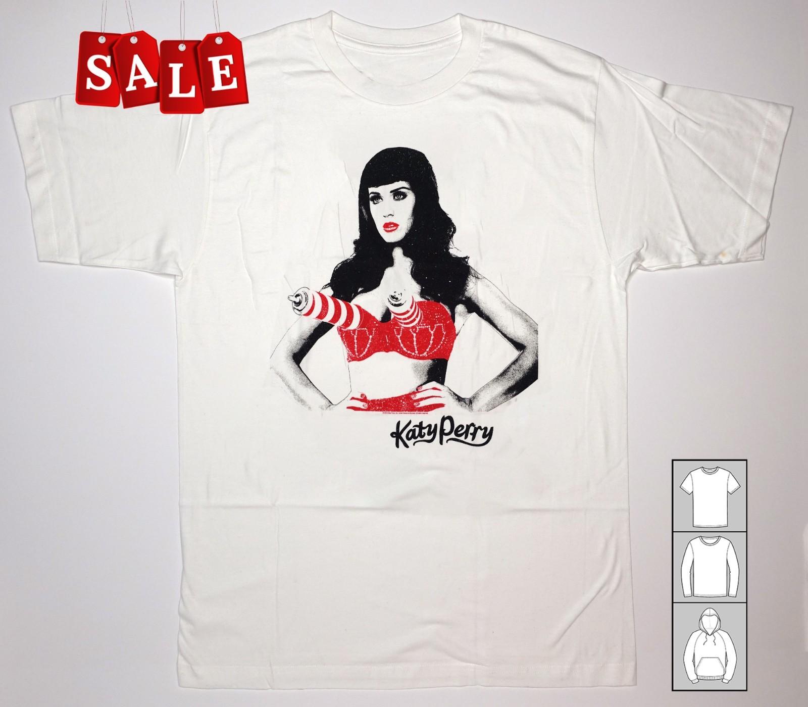 New Katy Perry Whip Cream Boobs Teenage Dream For Fans Unisex S-5XL Shirt CA782 Unisex T-Shirt S