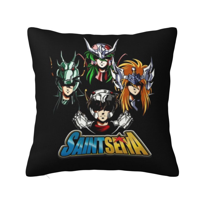 Knights Of The Zodiac Saint Seiya Pegasus Fantasy Pillow Covers Decoration Modern Outdoor Cushions Square Pillowcase