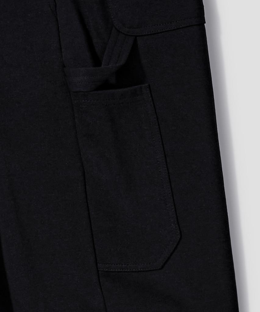 AGOD Carpenter Daimaru Sweat Wide Pants [Black]